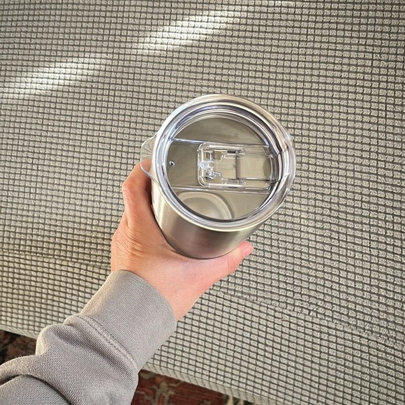 Clemson coffee tumbler/ thermos with top - Picture 4 of 4